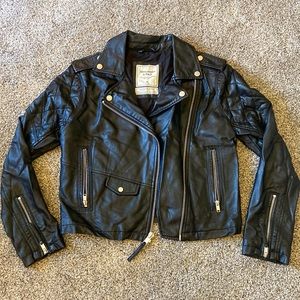 Abercrombie & Fitch Leather Jacket